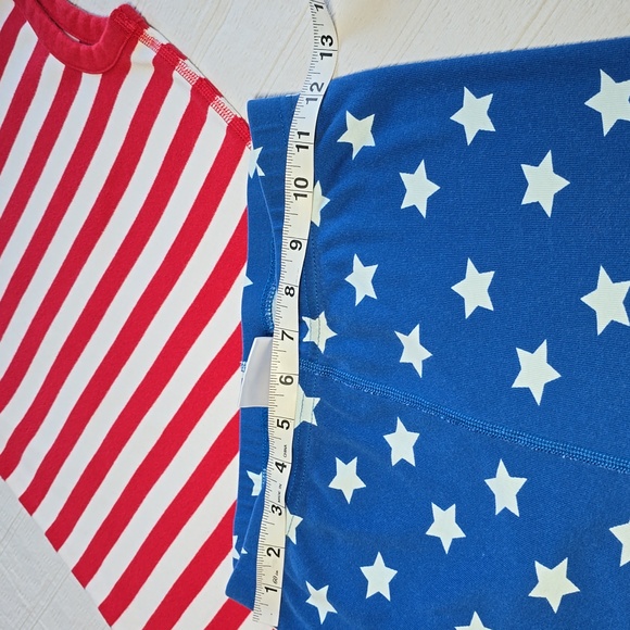 Hanna Andersson Stars & Stripes Kids Unisex PJS Size 14 - Picture 8 of 13